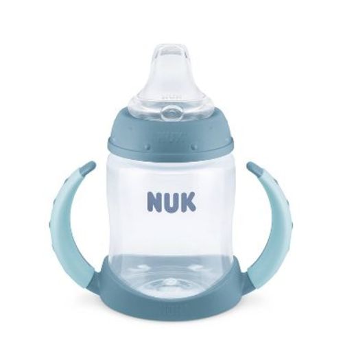 NUK 5 fl oz Tritan Learner Sippy Cup - Blue: Portable Drinkware, 7.86" Height