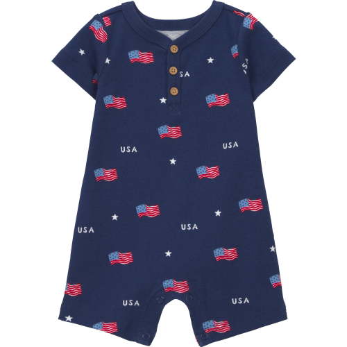 Carter's Child of Mine Patriotic Baby Boy Romper, Sizes Preemie-12 Months