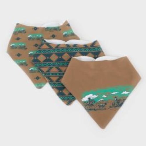 Ranchin' Drool Bib Set