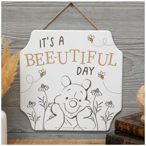 Bee-Utiful Winnie The Pooh Wood Wall Decor