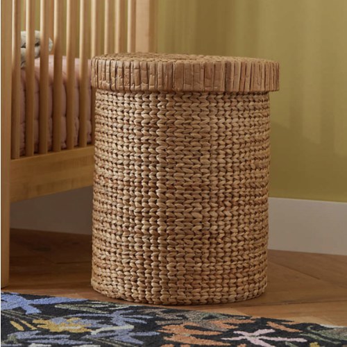 Natural Large Woven Wicker Kids Hamper