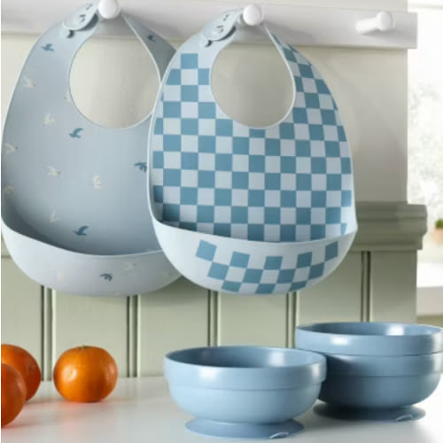 Used Burp Cloths & Bibs