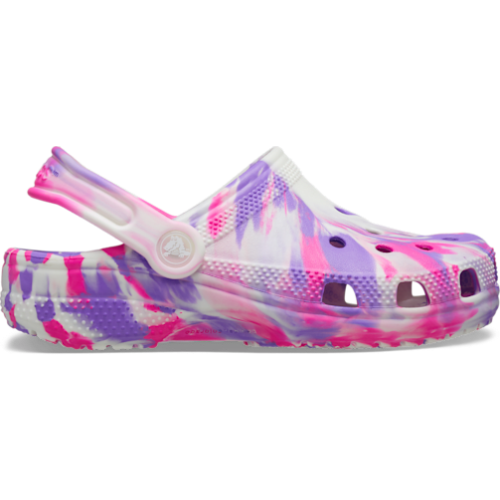 Toddler Classic Glow-in-the-Dark Marbled Clog