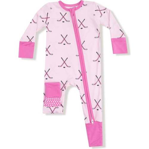 Convertible Romper Hockey, Pink - Angel Dear | Maisonette