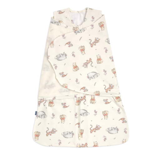 Disney x HALO® Sleepsack® Swaddle Cotton, Winnie the Pooh, Multicolor, Unisex, Infant, Newborn, 0-3 Months