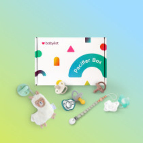 Babylist Pacifier Box (6 Pacifiers + 1 Clip)