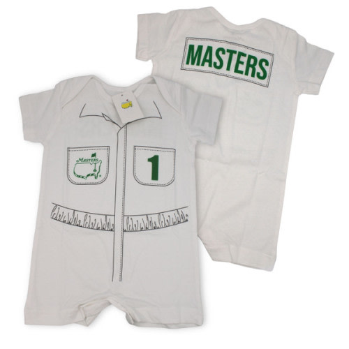 Masters Kids Infant Baby Size Caddy Romper Onesie | Masters Children's Attire | MMO Golf