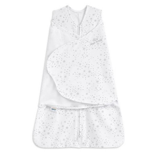 HALO Innovations Swaddle 100% Cotton Swaddle Wrap - Midnight Moons - S