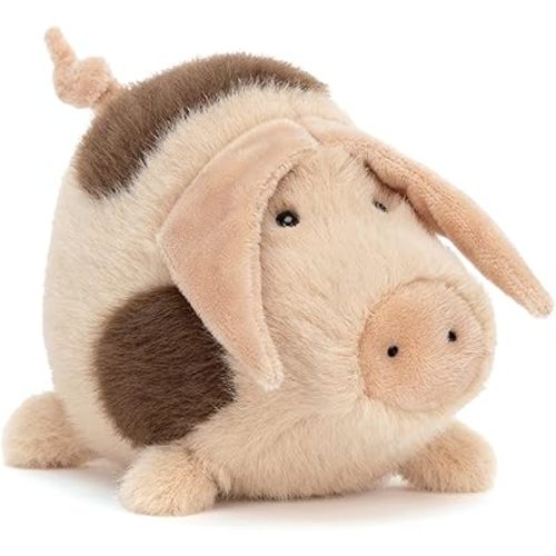 Jellycat Higgledy Piggledy Old Spot Pig Stuffed Animal, Small 5.5 inches - Farmyard Plush Toy - Classic Children's Gift