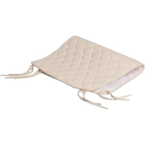 American Baby Company Waterproof Quilted Sheet Saver Pad, Changing Pad Liner Made with Organic Cotton Top Layer, 28" x 14"