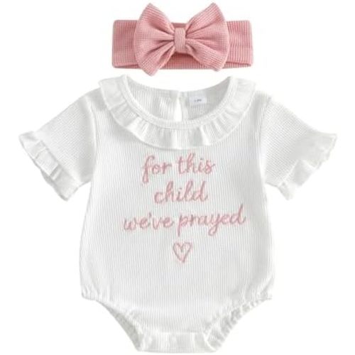 For This Child We Have Prayed Baby Newborn Onesie