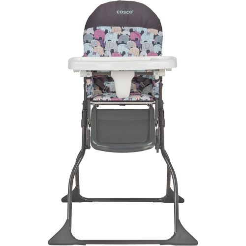 Cosco Simple Fold High Chair, Elephant Puzzle