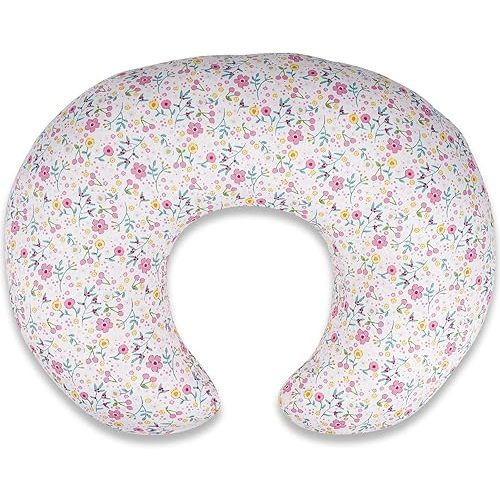 Baby Nursing Pillow for Breastfeeding, Adjustable Breast Feeding Pillow for Bottle Feeding, Breastfeeding Essentials for Mom and Baby Healthier Nursing, Removable Cover- Blooming Daisy