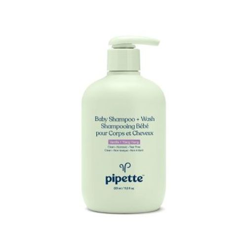 Pipette Baby Shampoo + Wash Vanilla + Ylang Ylang - 11.8 Fl Oz