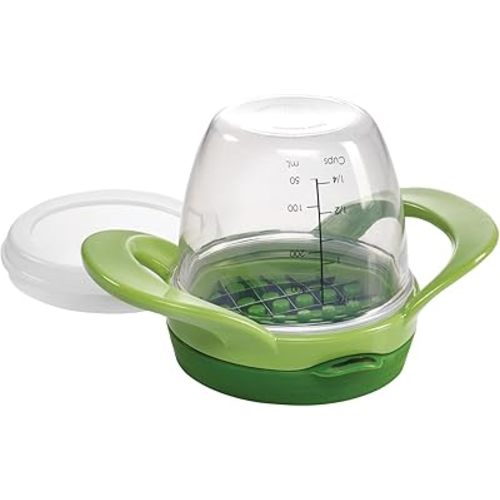 gia'sKITCHEN 23994 Chopper, 6.9"x4.92"x4.65", Green