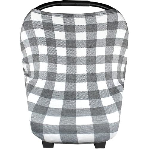 Copper Pearl Multi-Use Cover: Car Seat Covers, Nursing Cover, and Stroller Cover for Sun - Stretchy Fabric, All-Season Use, Stylish Designs, Easy Access for Moms - Scotland