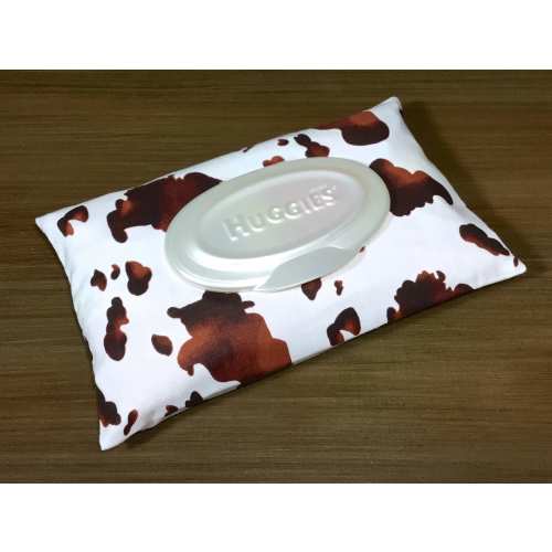 Brown Cow / B&W Cow Wipe Case, Wipes Case, Wipes Holder, Wipes Cover