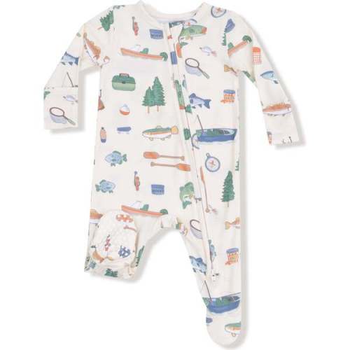 2 Way Zipper Footie Fishing Things - Angel Dear | Maisonette