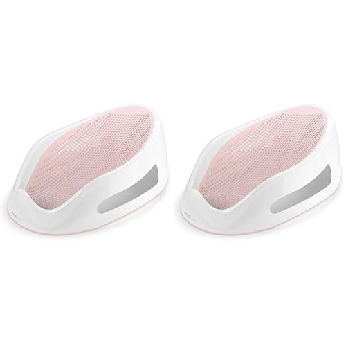 Angelcare Baby Bath Support (Pink) | Ideal for Babies Less than 6 Months Old