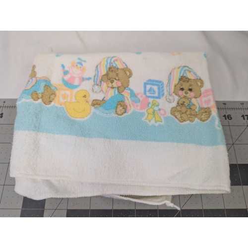 Riegel Teddy Beddy Bear Baby Blanket Receiving #2