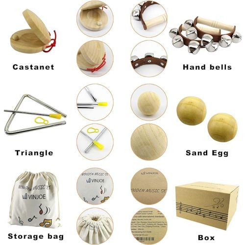 Wooden Music Set