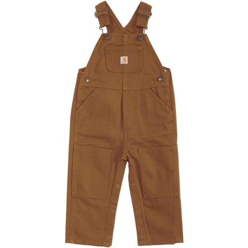 Carhartt Kid's CM8609 Loose Fit Canvas Bib Overall - Boys