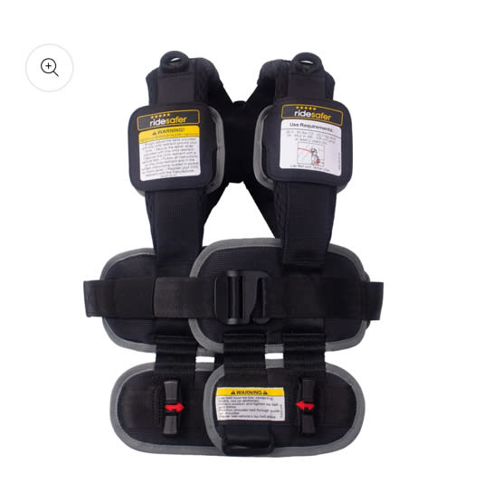 RideSafer Vest | Portable Travel Car Seat