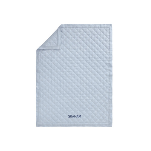 European Linen Baby Quilt | Pottery Barn Kids