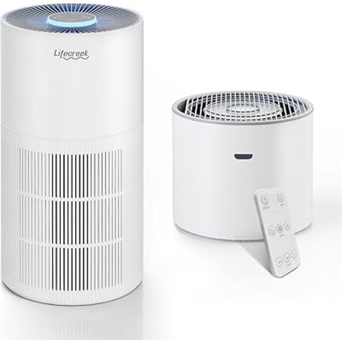 Air Purifier Humidifier for Home Bedroom, Smart WiFi Control, 3-Layer Filter Air Purifier, 22dB Air Purify Filter Cleaner for(Humidification cannot be used alone)