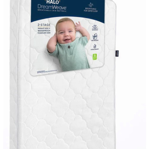 HALO DreamWeave Breathable Crib Mattress