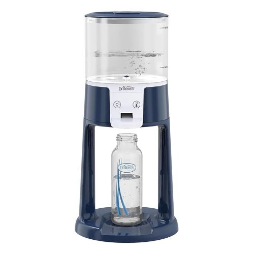 Dr. Brown's Insta-Prep Warm Water Dispenser to Instantly Prepare Baby’s Formula Bottle,Large Capacity Glass Tank with 3 Temperature Settings,Blue