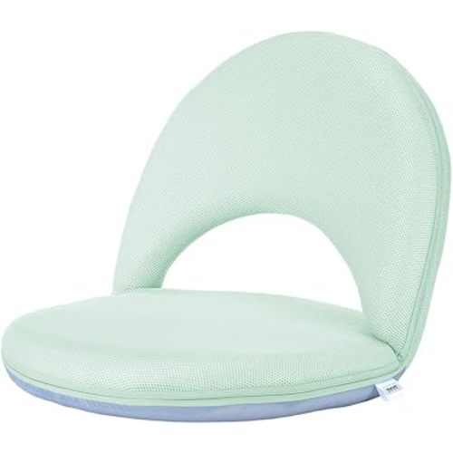 Floor Chair Floor Cushion Folding Padded Gaming Chair Adjustable 5-Position Floor Seat with Back Support for Kids Adult Great for Gaming Reading Meditating