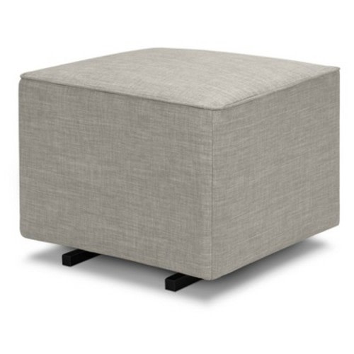 DaVinci Universal Gliding Ottoman, Color: Performance Gray Linen
