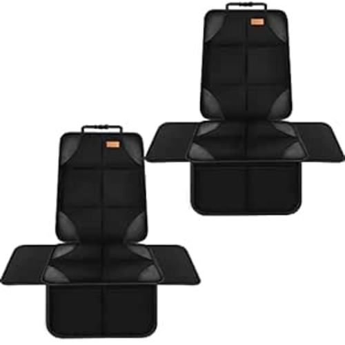 Amazon.com: Car Seat Protector, 1 Pack of Seat Protectors, Thickest Padded 600D Fabric Padding, Waterproof, Durable, Anti Slip Backing, Child Seat Protection, Suitable for Babies, Children (Glossy Black2) : Baby