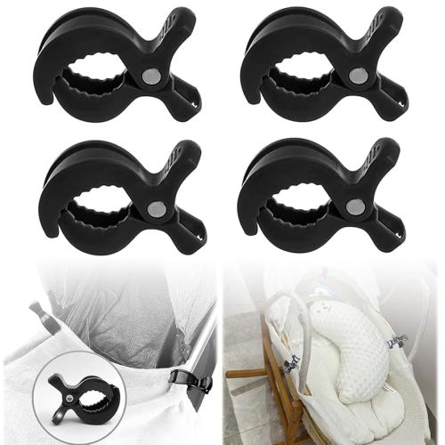 Mumoo Bear Stroller Clips Pegs to Hook Muslin Sun Shade to Canopy, 4 PCS Car Seat Cover Clips, Nursing Cover, Pram Toy Holder, Plastic Universal Clip, Blanket Clamp, Stroller Clips Buggy Accessory : Amazon.com.au: Baby