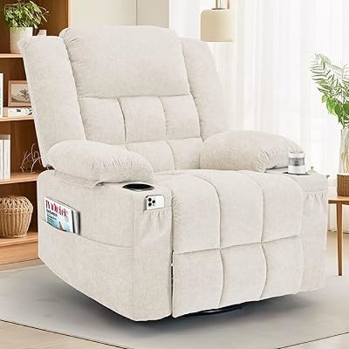 360° Swivel Nursery Recliner