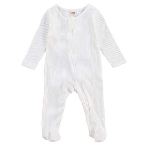 0-6M Newborn Baby Footie Pajamas Zipper Front Infant Cotton One-piece Sleeper Pjs Newborn Footed Sleep Play