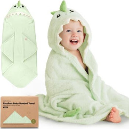 PlayPals Hooded Towel, Medium