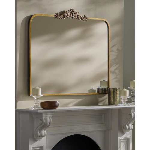 Livabliss Aarlen Traditional Overmantel Mirror
