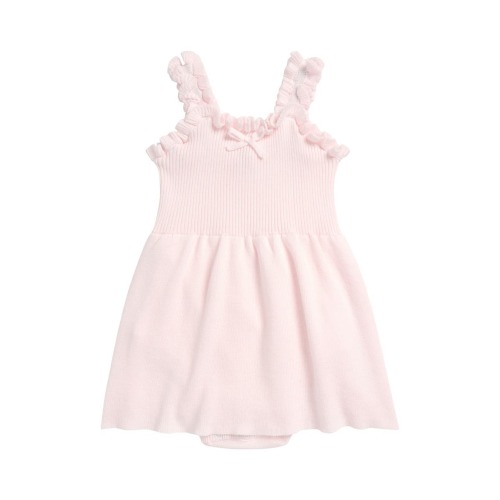 Ruffle Accent Skirted Sweater Bodysuit