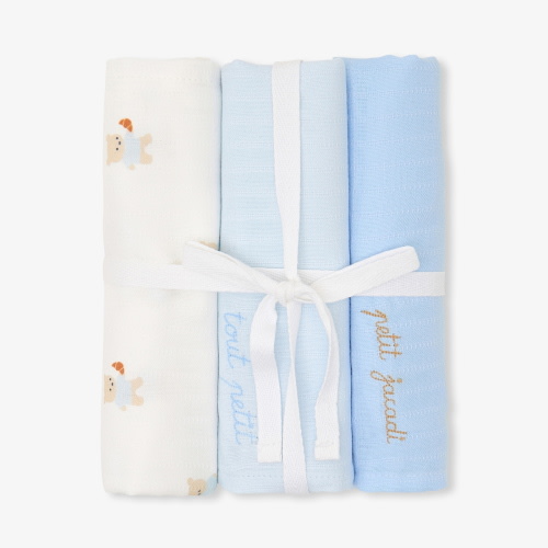Set of 3 swaddling cloths