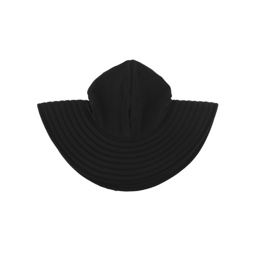 Black swim hat