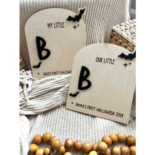 My Little Boo Footprint | DIY My Little Boo | Baby First Halloween Keepsake