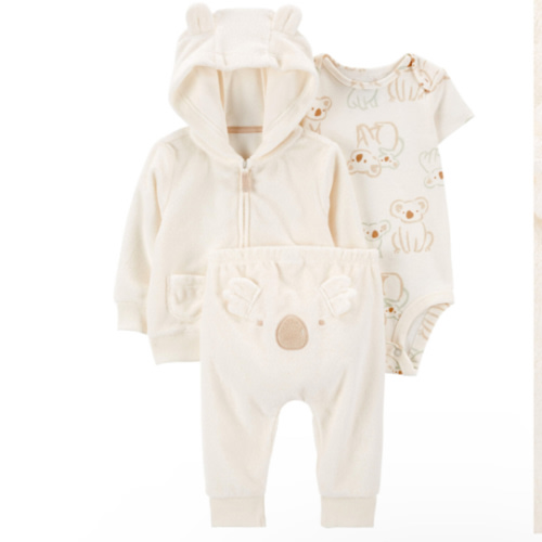 Baby 3-Piece Koala Little Jacket Set