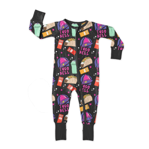 Taco Tuesday Zipper Sleeper