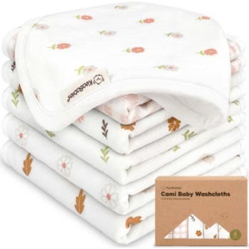 6-Pack Cami Baby Washcloths