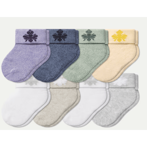 Baby Sock 8-Pack (0-6 Months)