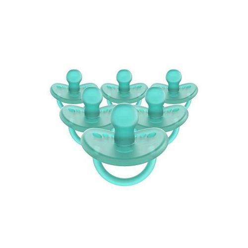 Evenflo Balance Stage 2 Orthodontic Silicone Pacifier 6 Months+ - Teal - 6ct