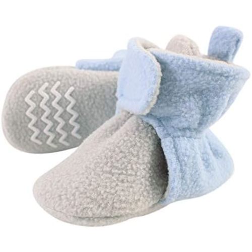 Hudson Baby Unisex-Child Cozy Fleece Booties Winter Accessory Set