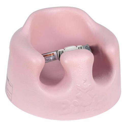 Bumbo Infant Floor Seat Baby Sit Up Chair w/Adjustable Harness, Cradle Pink